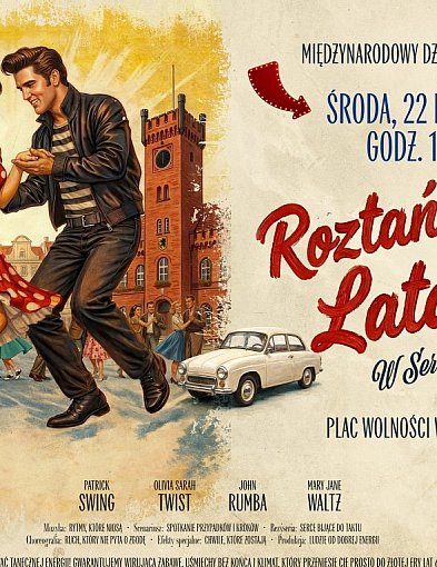 Szczecinek cofnie się w czasie. Plac Wolności jak z lat 60.