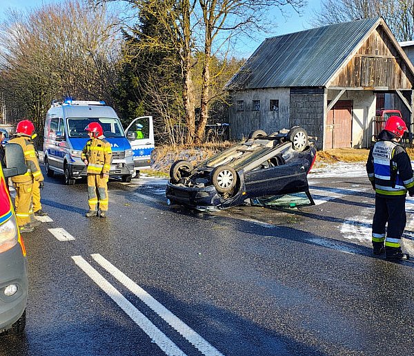 Seria groźnych zdarzeń przy wjeździe do Szczecinka od strony Turowa