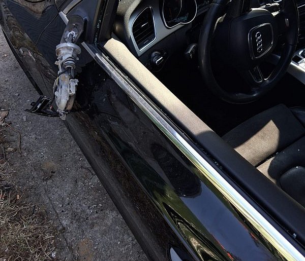 Niebezpiecznie na DK25. Zderzył się z dwoma samochodami i uciekł