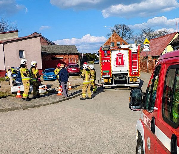 BARWICE. Huk na Wojska Polskiego. Straciła panowanie nad pojazdem