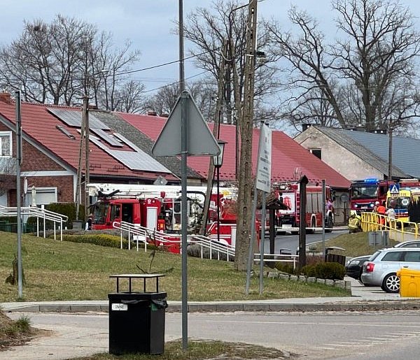 Wybuch gazu w Grzmiącej. Dwie osoby ranne
