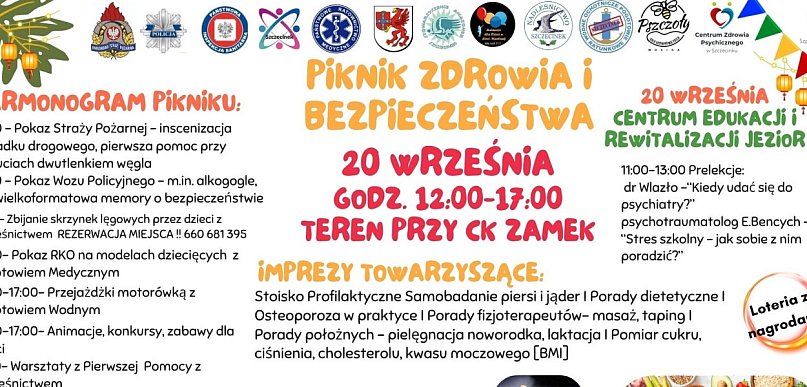 Piknik Zdrowia i Bezpieczeństwa w Szczecinku 20 września