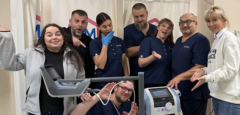 Nowoczesny laser w Centrum Rehabilitacji SM w Bornem Sulinowie