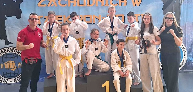 Worek medali dla KSW Szczecinek. Udany start w Mierzynie