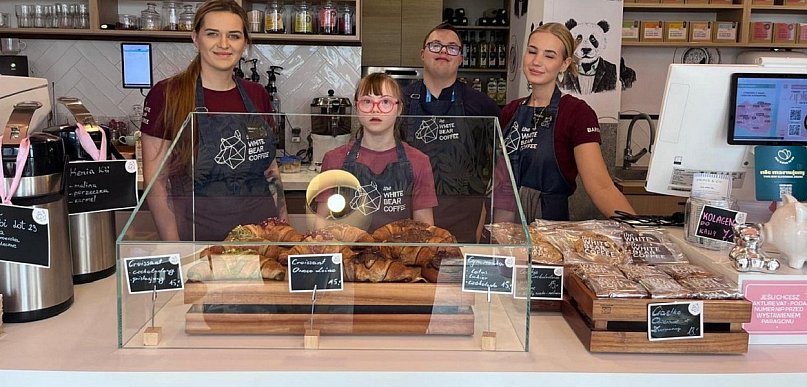 Serwowali radość w Szczecinku. Wyjątkowa akcja uczniów SOSW