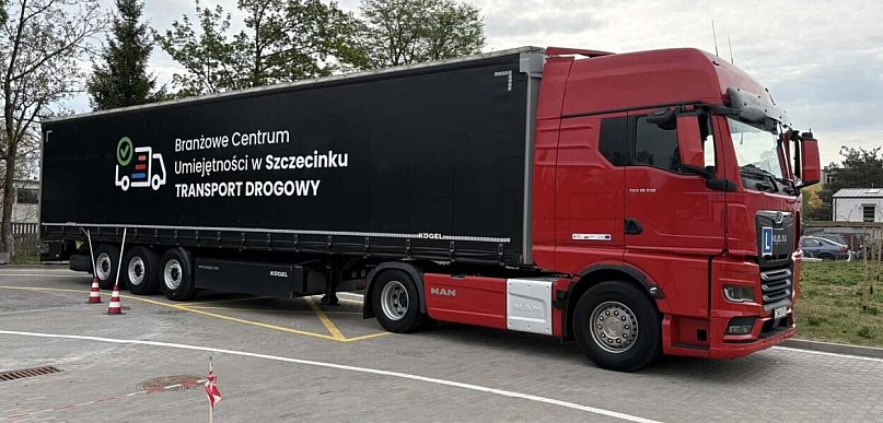 Nowy zestaw ciężarowy w BCU. Tak w Szczecinku będą szkolić kierowców