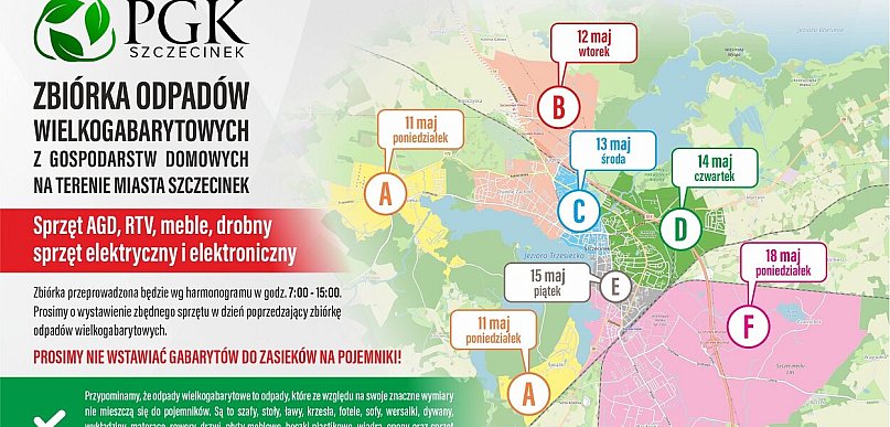 Kolejna zbiórka gabarytów w Szczecinku. Sprawdź termin.