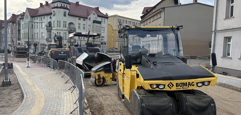 Budowa ronda w centrum z opóźnieniem. Jest nowy termin