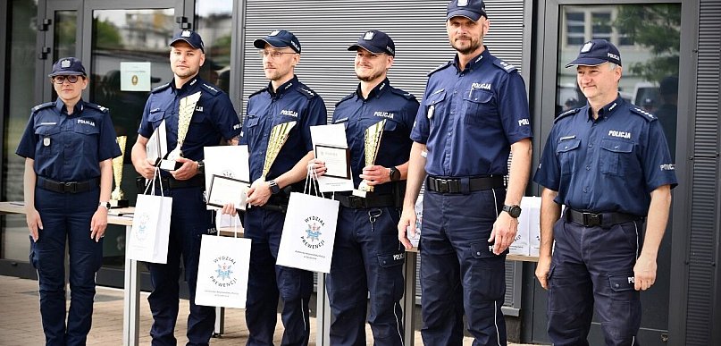 Policjanci ze Szczecinka najlepsi w województwie.