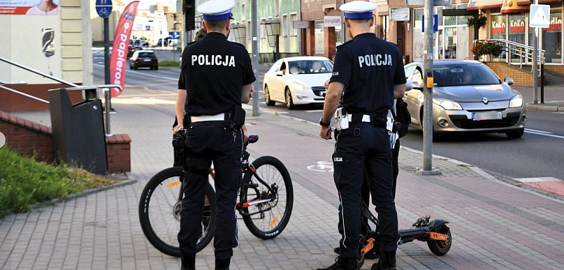 Policjanci sprawdzali hulajnogi. Wyniki kontroli dają do myślenia