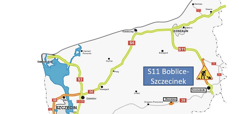 Szczecinek na wakacyjnej mapie korków. Kierowcy muszą uważać na DK11