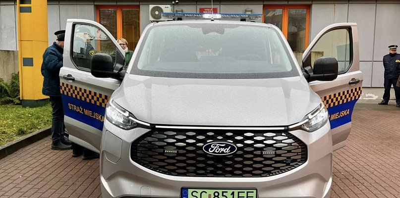 Nowy elektryczny radiowóz Ford Transit zasilił flotę Straży Miejskiej - 50705