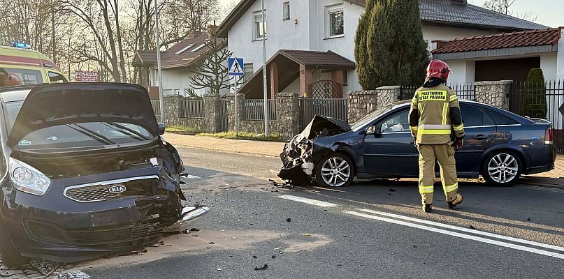 Wypadek na ul. Szczecińskiej w Szczecinku. Droga zablokowana - 51474