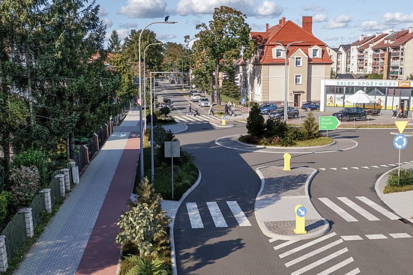 Tak będzie wyglądało nowe rondo na Szczecińskiej