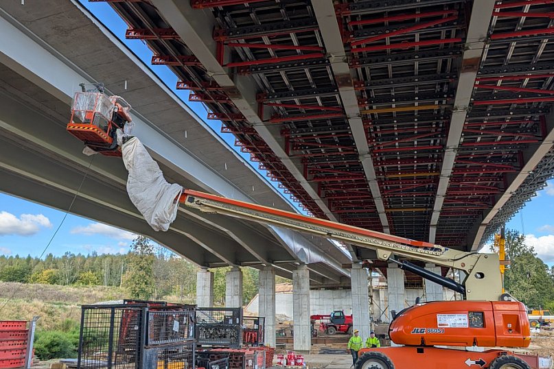S11 Szczecinek – Bobolice. Budowa na półmetku