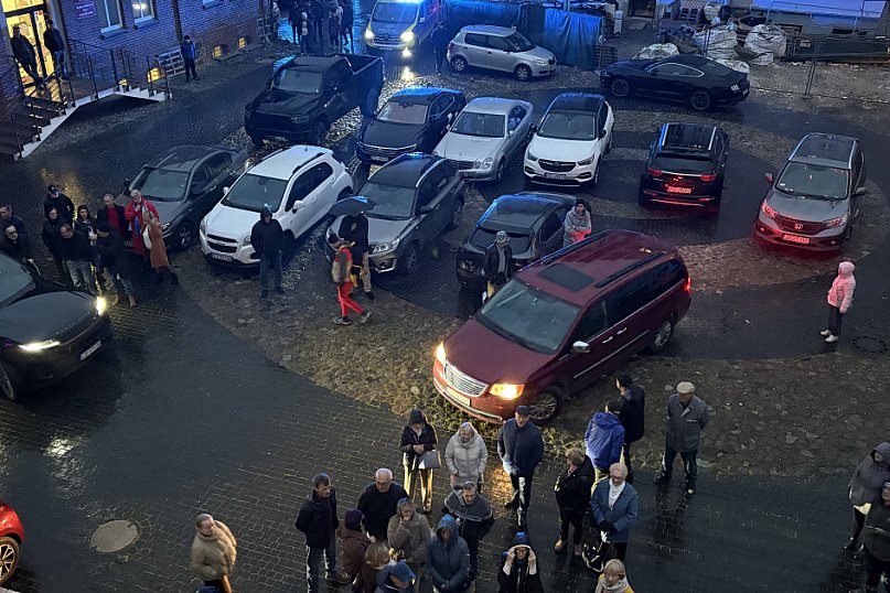 Robert Bąkiewicz w Szczecinku ZDJĘCIA