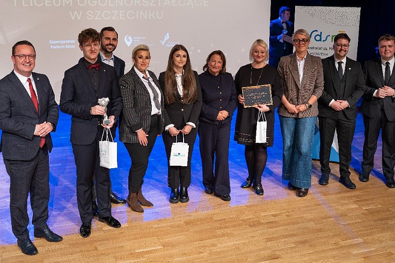 I LO w Szczecinku z nagrodą Najaktywniejszego Samorządu