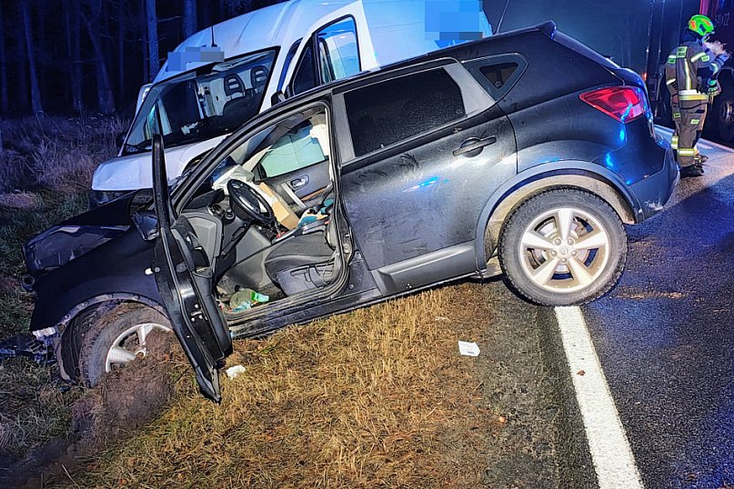 Groźny wypadek na DK20 koło Szczecinka