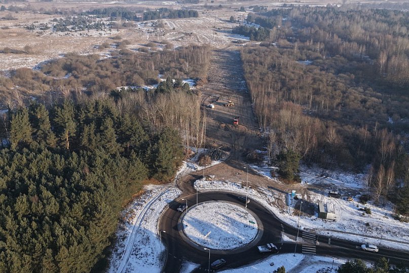 Budowa obwodnicy Szczecinka – z lotu ptaka