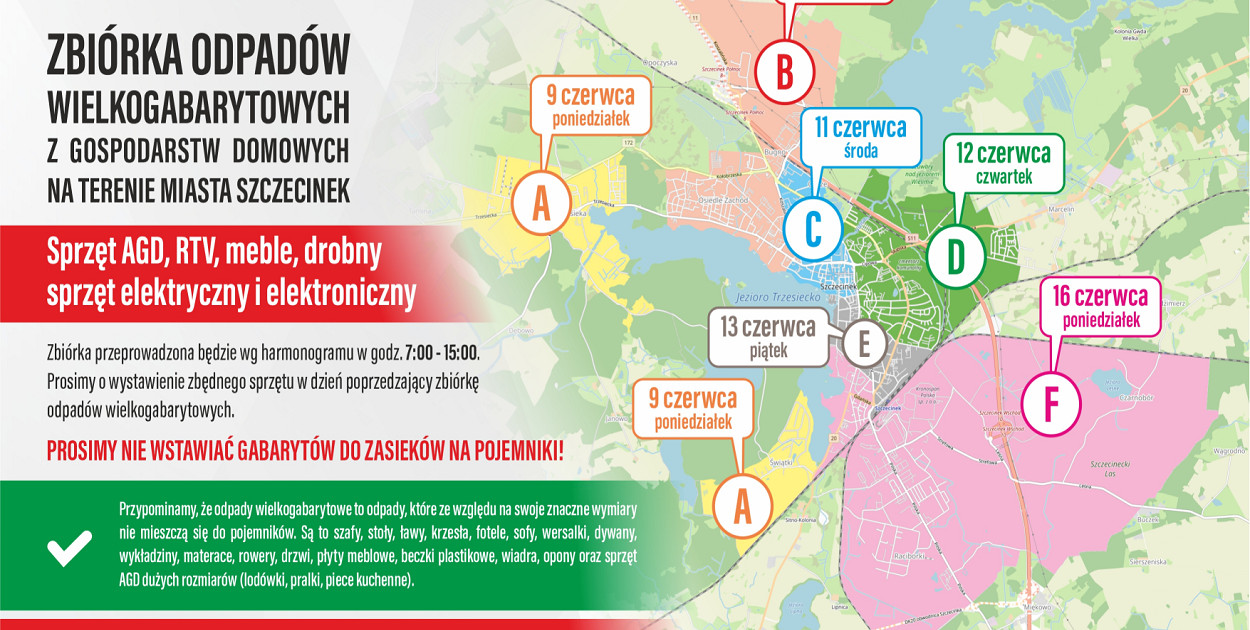 9 czerwca rusza zbiórka odpadów wielkogabarytowych