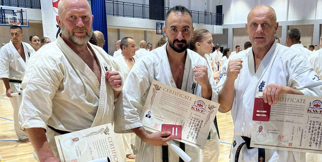 Szczecinek ma swojego Shihana! Wojciech Hurka z 5. dan Kyokushin