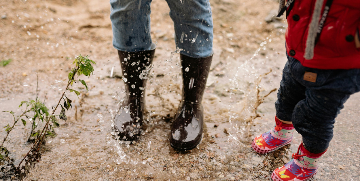 Photo by Yan Krukau: https://www.pexels.com/photo/person-in-black-rain-boots-standing-on-water-puddle-5792927/