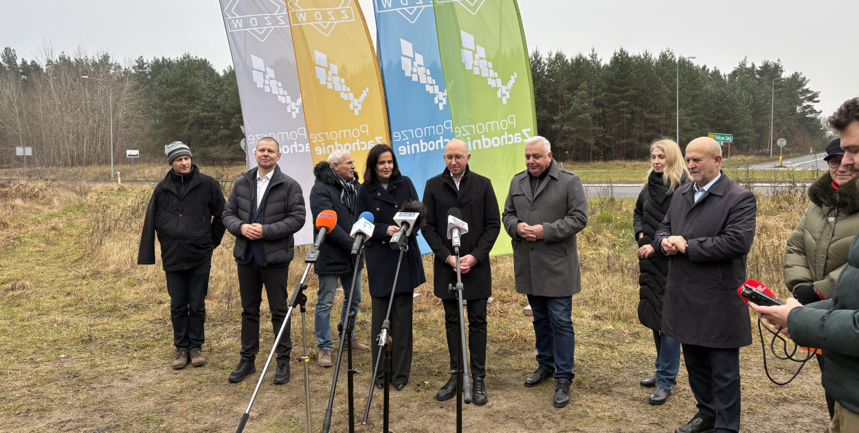 fot. iszczecinek.pl / Miejsce budowy nowej obwodnicy Szczecinka – łącznik DW172 z trasą S11.