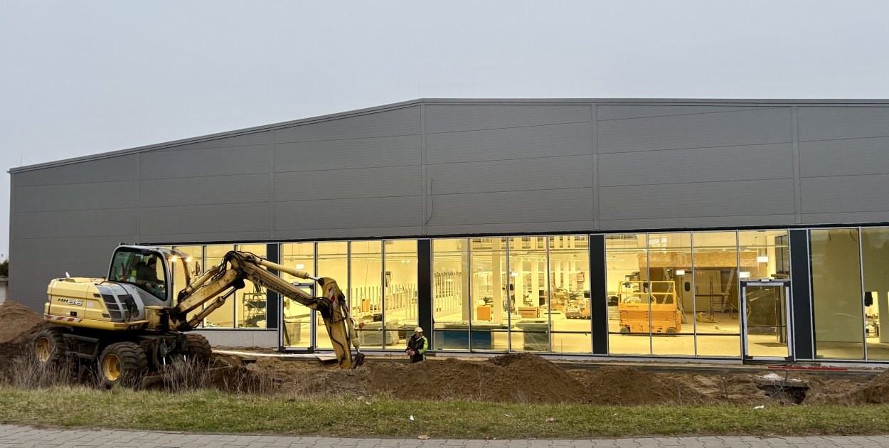 fot. iszczecinek.pl / Drugi Lidl w Szczecinku przy ul. Koszalińskiej coraz bliżej otwarcia