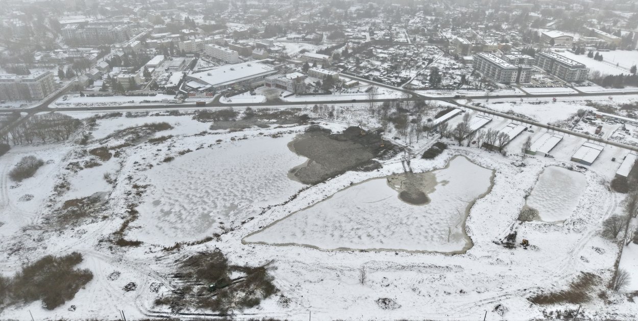 fot. Marcin Szydlik / Wapna w Szczecinku szybko zmieniają się w przyszłą strefę chilloutu