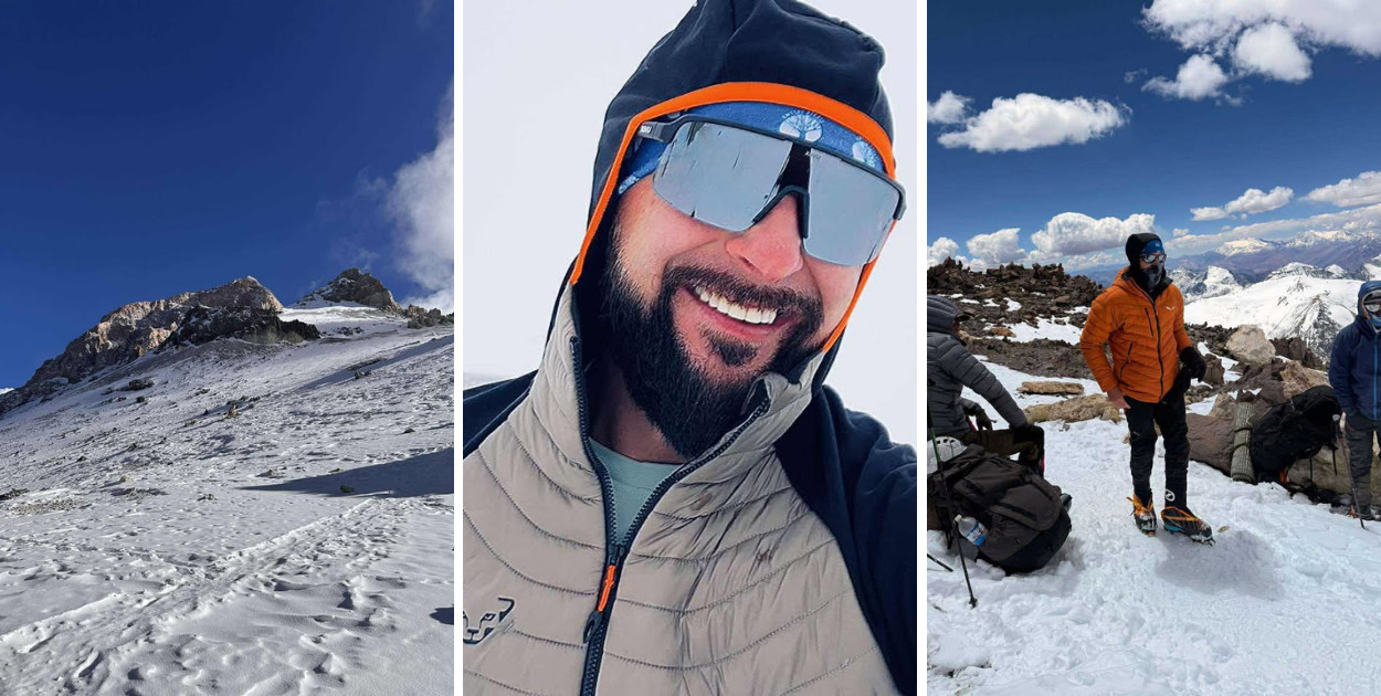 Flaga Szczecinka prawie na dachu Ameryk. Było bardzo blisko