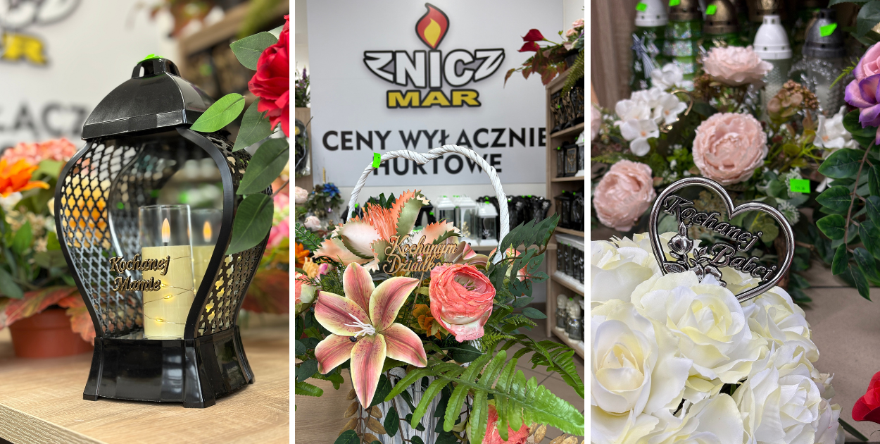 Znicze i wiązanki na Dzień Babci i Dziadka – oferta producenta