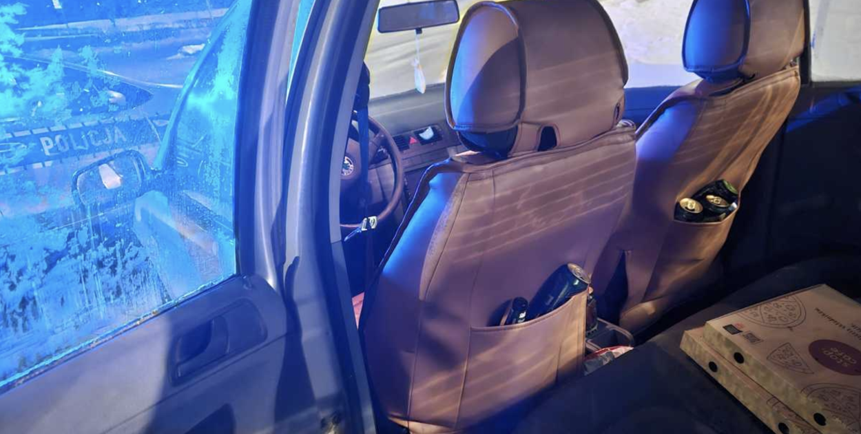 Jechał slalomem przez Biały Bór. Tak zakończyła się jazda