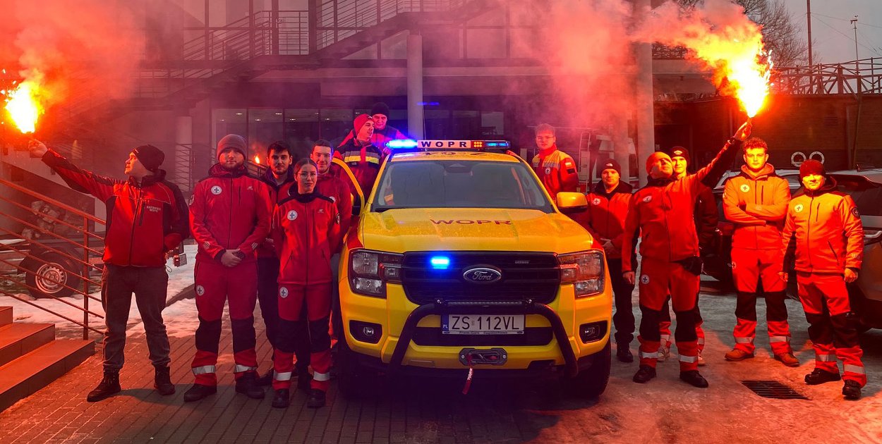 WOPR Szczecinek z nowym autem ratowniczym