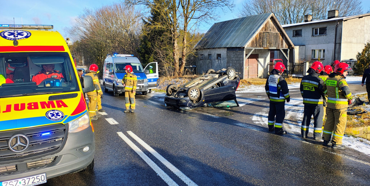 Seria groźnych zdarzeń przy wjeździe do Szczecinka od strony Turowa