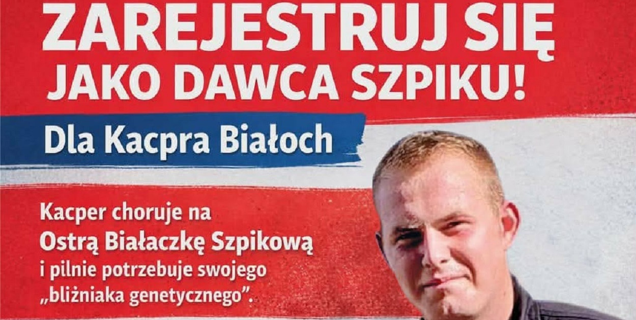 Kacper walczy z białaczką. W Szczecinku rusza akcja dawców szpiku.