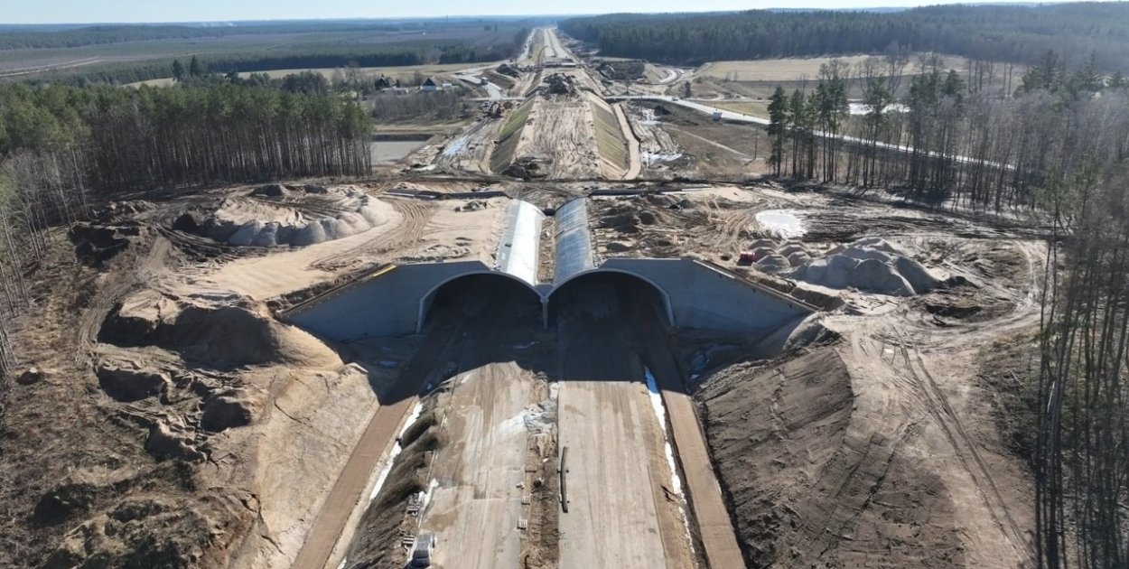 Po zimie widać przyspieszenie na budowie S11 Bobolice–Szczecinek