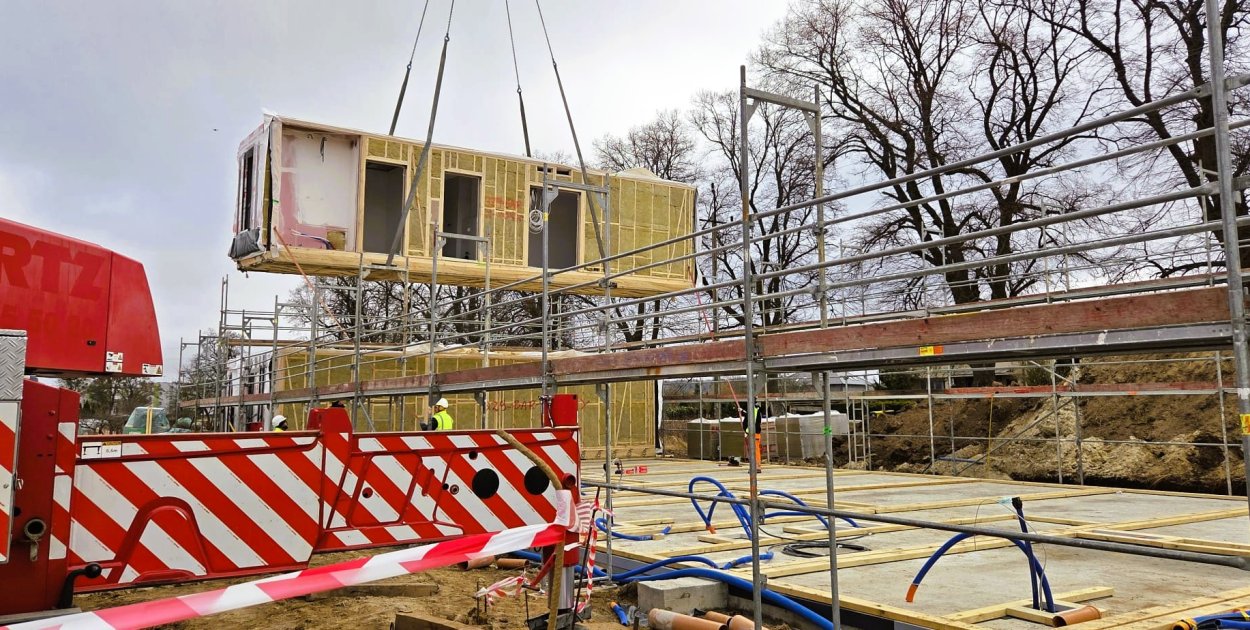 Inwestycja w Barwicach ruszyła pełną parą. Mieszkania rosną w oczach.