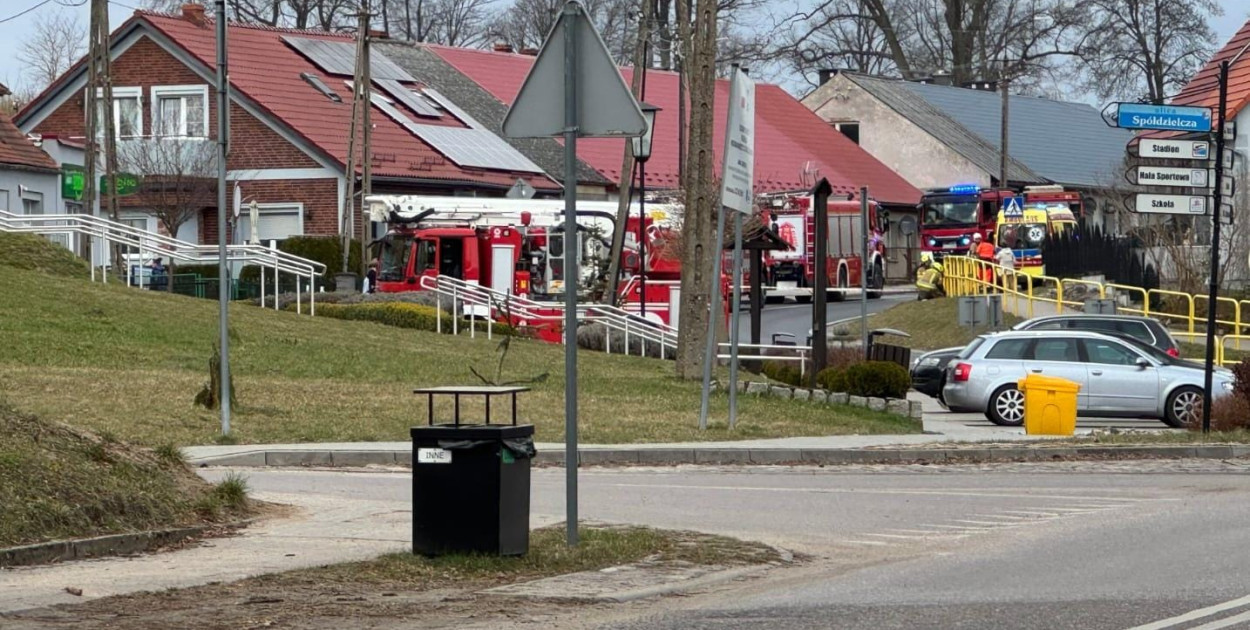 Wybuch gazu w Grzmiącej. Dwie osoby ranne
