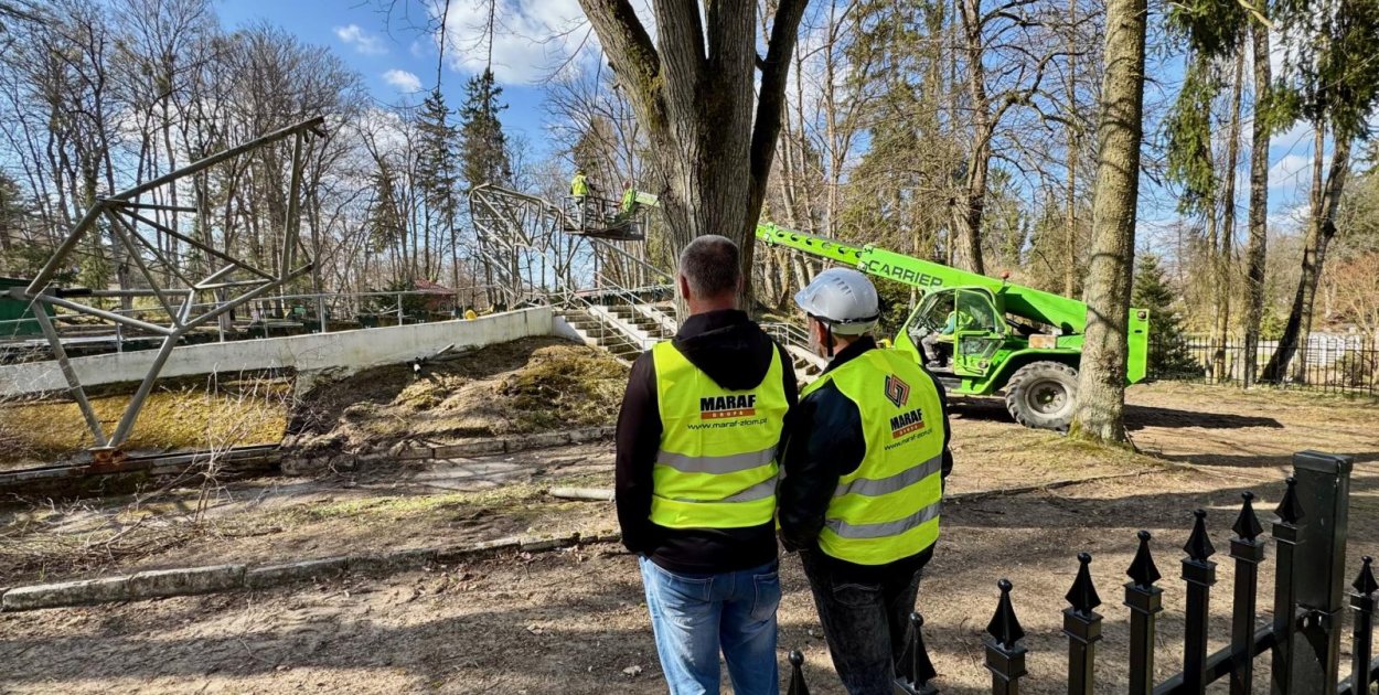 PULS REGIONU Amfiteatr w Połczynie w przebudowie. Ruszyła rozbiórka