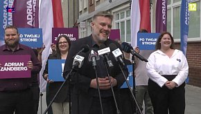 Adrian Zandberg w Szczecinku: mocny apel o polityc