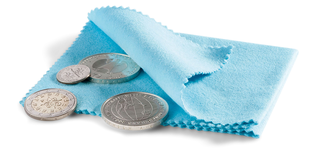 Delikatne ściereczki do czyszczenia monet obiegowych