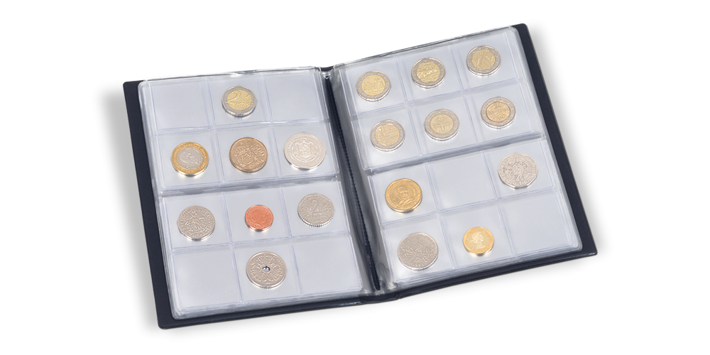 Przechowywanie monet kolekcjonerskich w albumach numizmatycznych bezkwasowych
